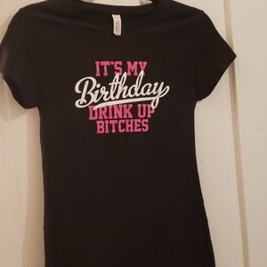 Jr cut birthday tshirt
